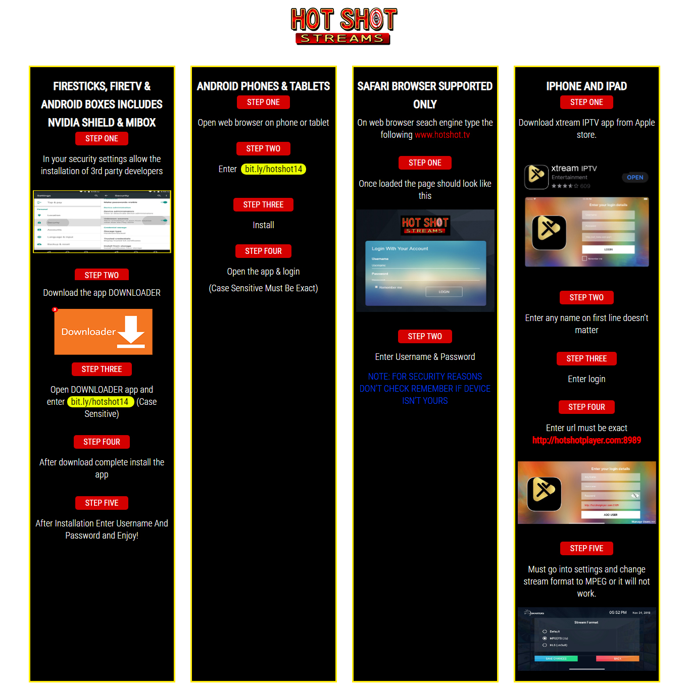 howtodownload_2 Hot Shot Streams